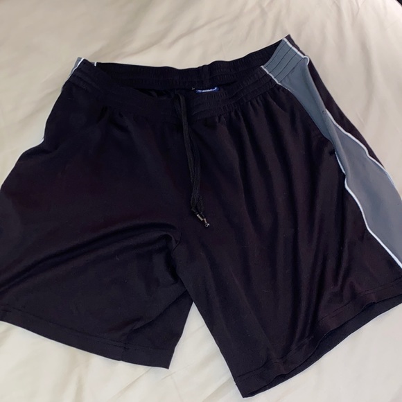 Black Athletic Shorts - Picture 1 of 2